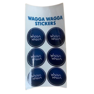 Wagga Wagga Stickers x 6