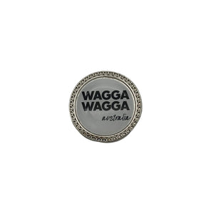 Hat Badge - Wagga Wagga Australia (Round)