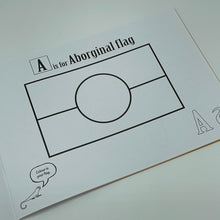 Load image into Gallery viewer, W is for Wiradjuri colouring book
