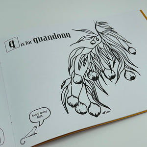 W is for Wiradjuri colouring book